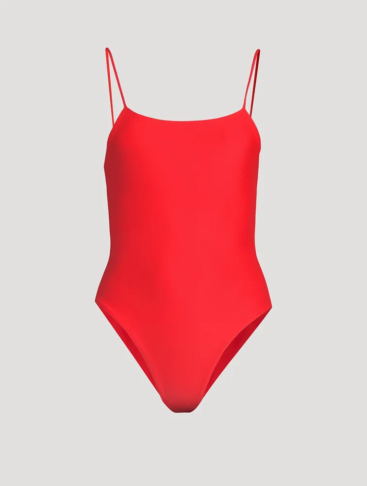 Trophy Scoop Neck One-Piece Swimsuit