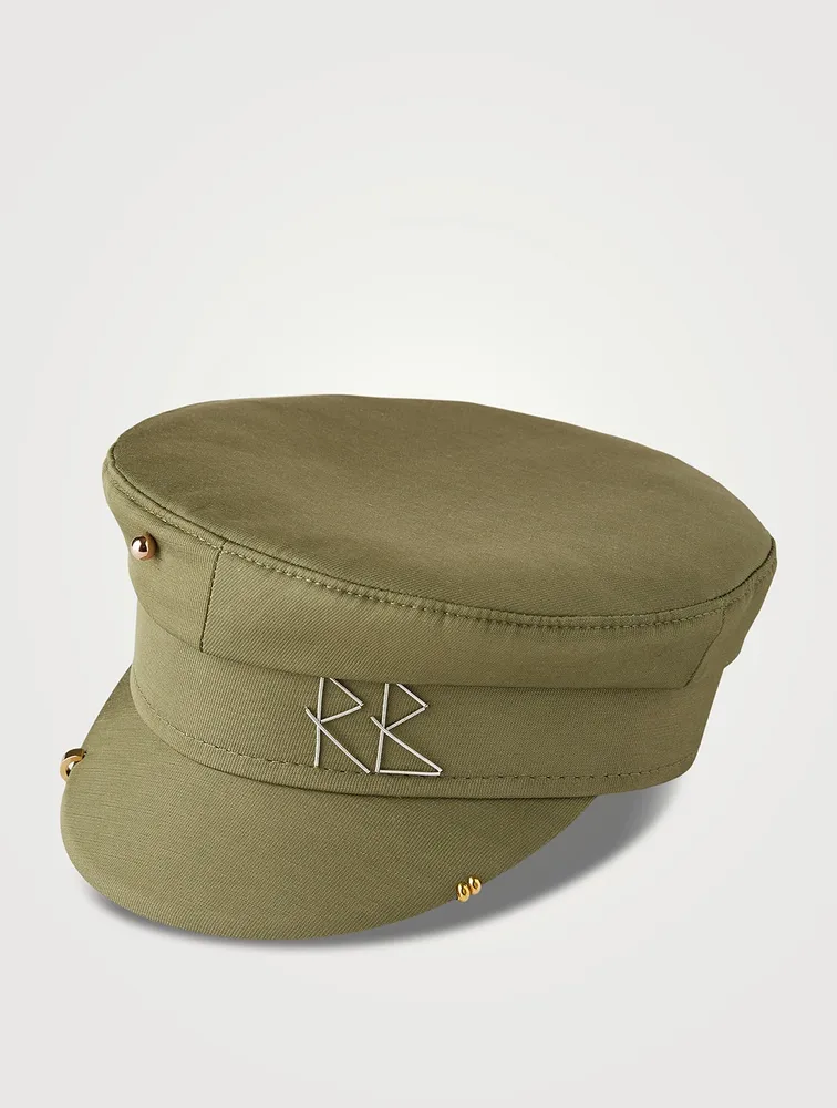 Baker Boy Cap With Piercings