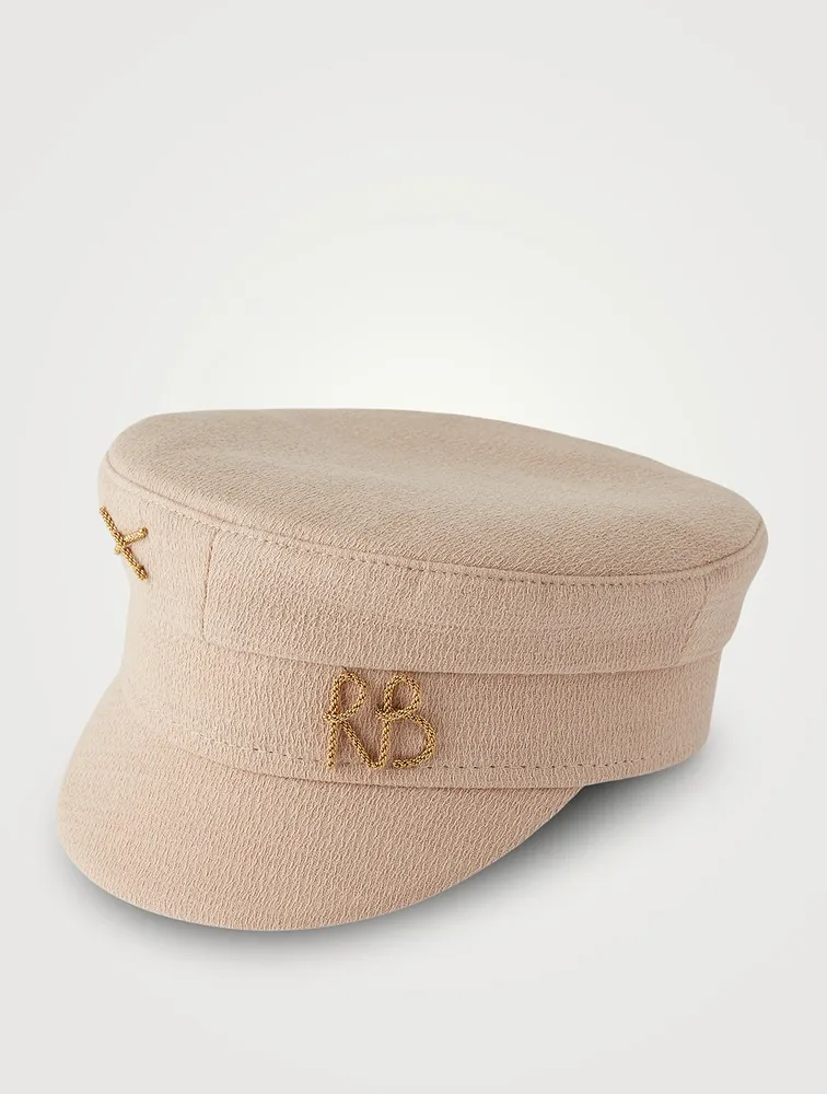 Linen Baker Boy Cap