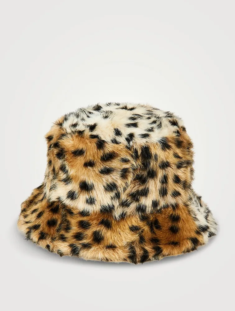 Wera Faux Fur Bucket Hat