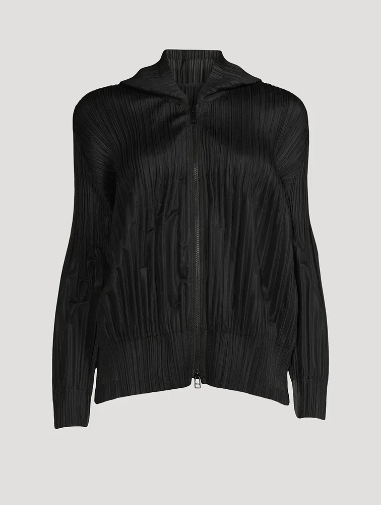 Fluffy Blouson Hoodie