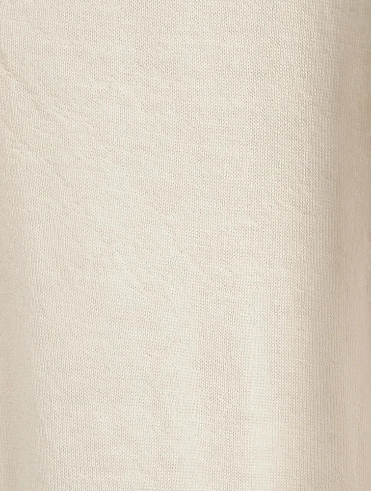 Cashmere Bell-Sleeve Sweater