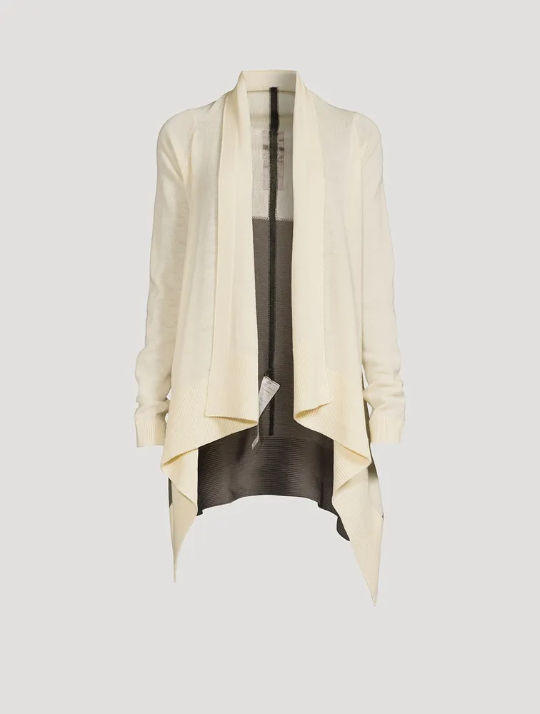 Medium Wool Wrap Cardigan
