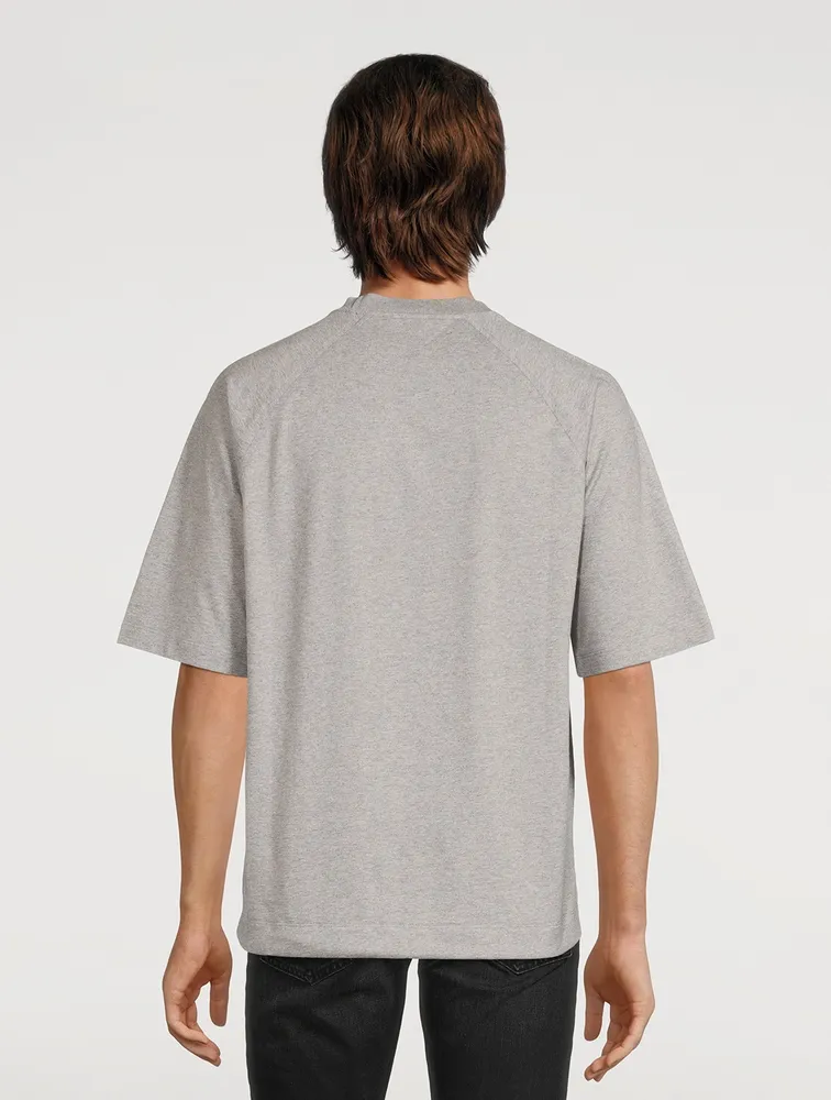 Cotton T-Shirt With Drawstring