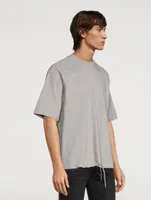 Cotton T-Shirt With Drawstring