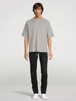 Cotton T-Shirt With Drawstring