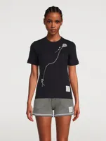 Sky Icon Intarsia Knit T-Shirt