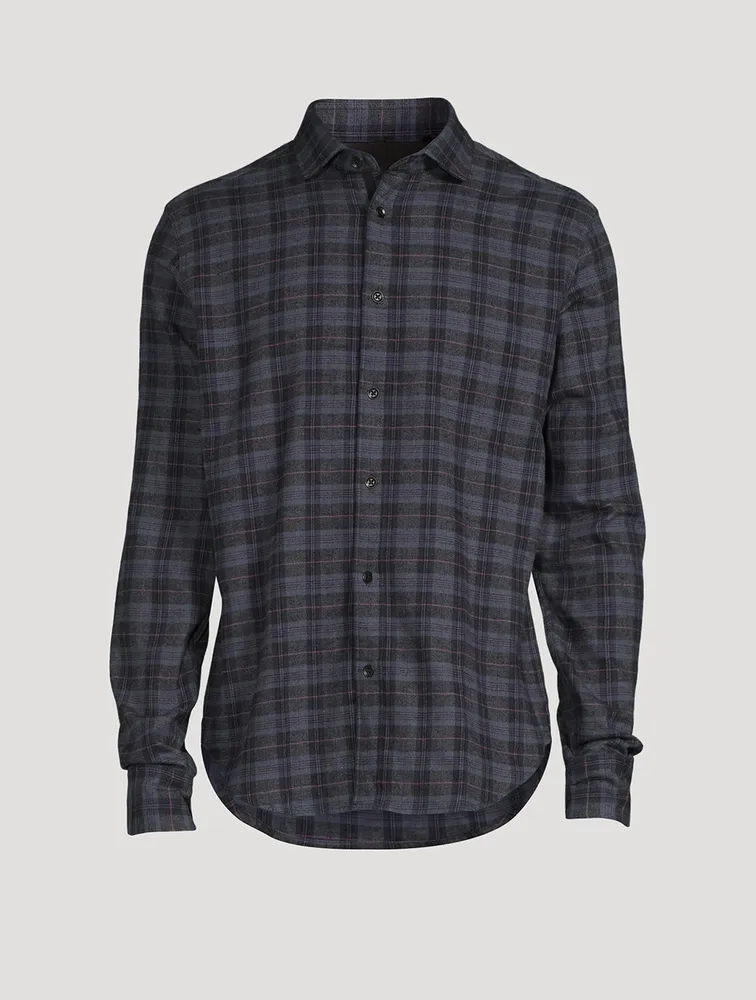 Pursuit Rove Cotton Shirt Plaid Print