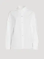 Sculpted Cotton Shirt