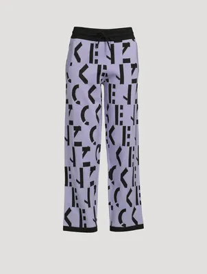 Monogram Knit Joggers