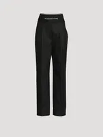 Wide-Leg Trousers