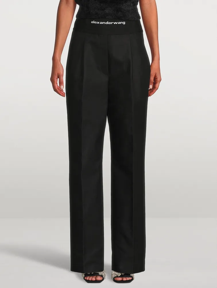 Wide-Leg Trousers