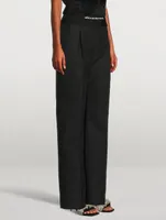 Wide-Leg Trousers