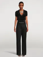 Wide-Leg Trousers