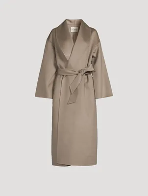 Rebeca Belted Wool Coat