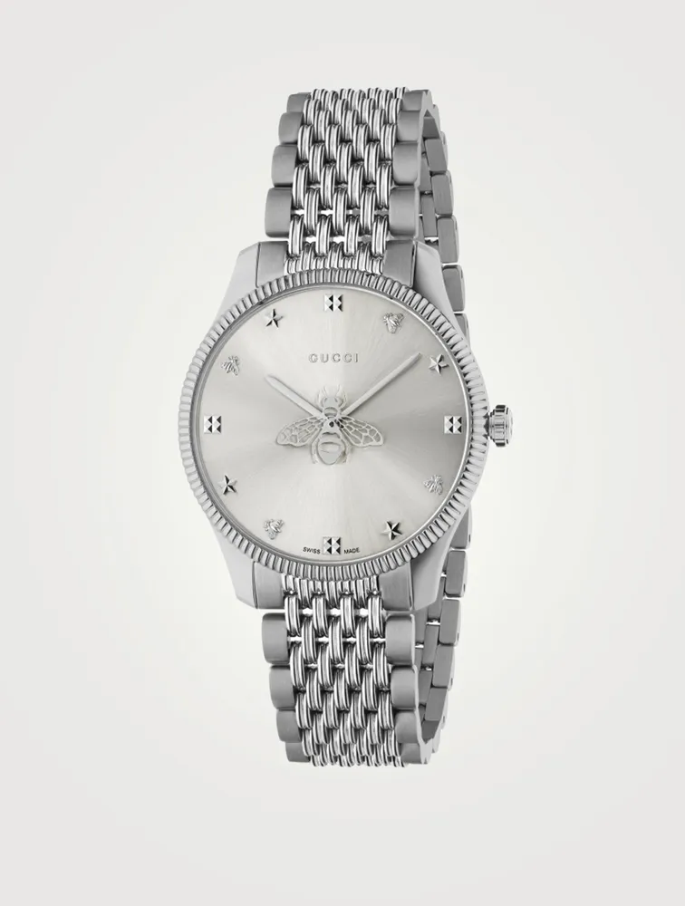 G-Timeless Stainless Steel Bracelet Watch