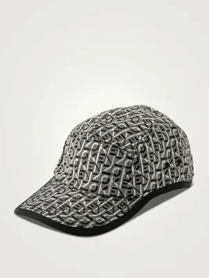 Courier Cap In Logo Print