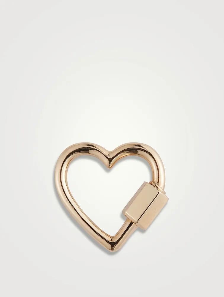 14K Gold Heartlock