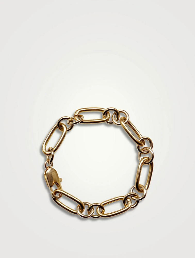 Rafaella 14K Gold Plated Chain Bracelet