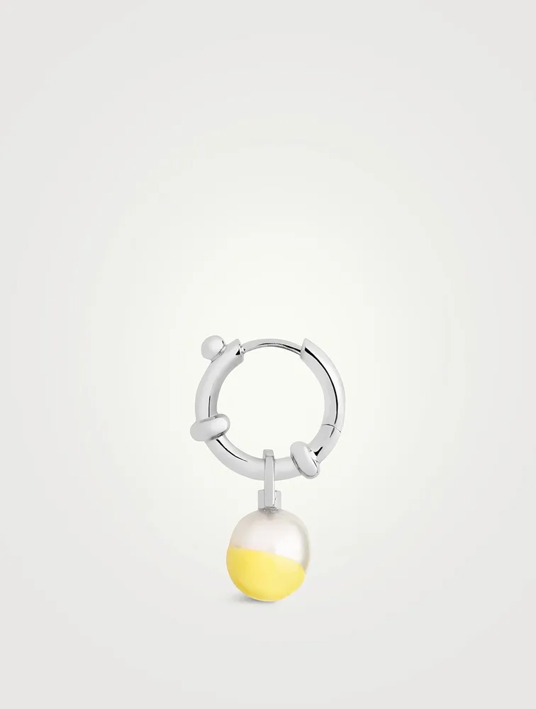 Cha Cha Sterling Silver Earring With Pearl