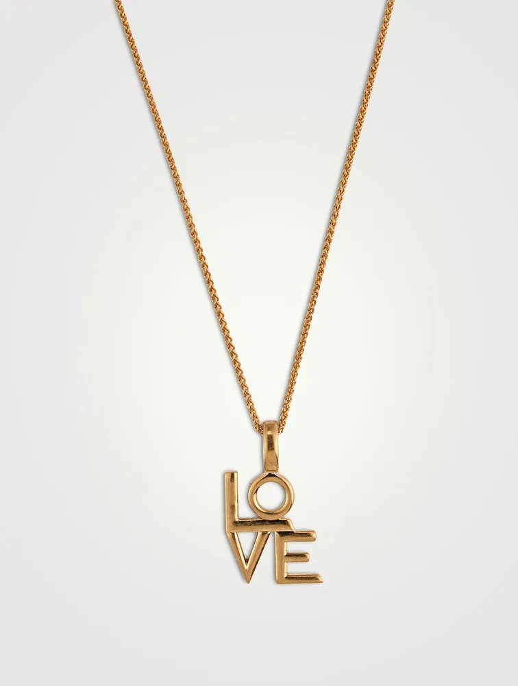 Love Pendant Necklace