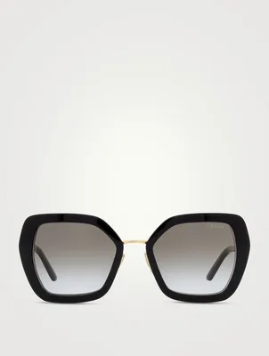Metal Oversized Sunglasses