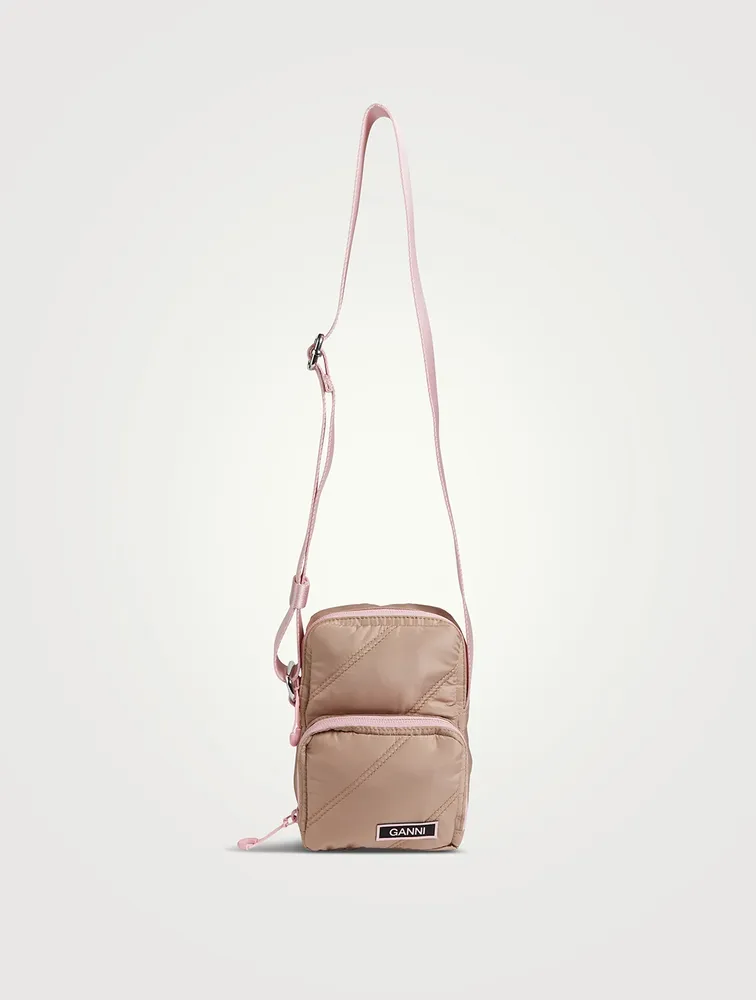 Mini Recycled Tech Crossbody Bag