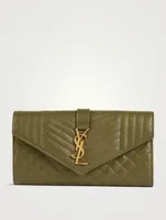 YSL Monogram Leather Wallet