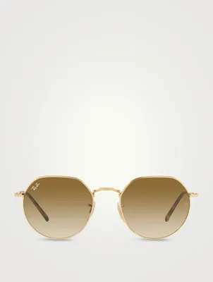 RB3565 Jack Metal Round Sunglasses