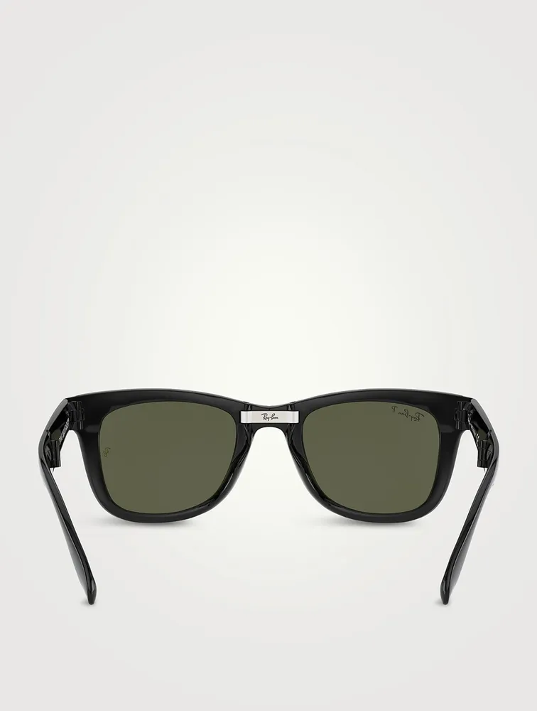 RB4105 Wayfarer Folding Classic Sunglasses