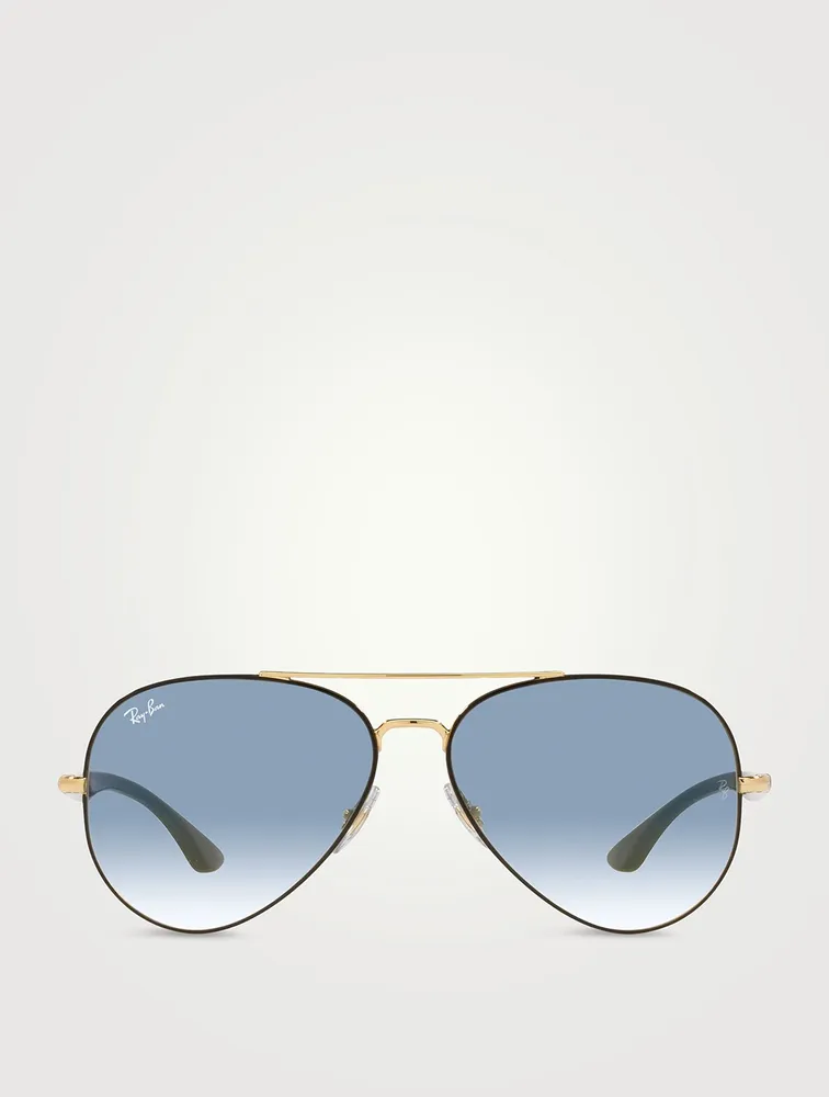 RB3675 Metal Aviator Sunglasses