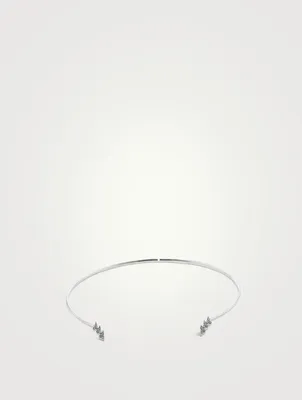 Reverie 18K White Gold Necklace With Diamonds