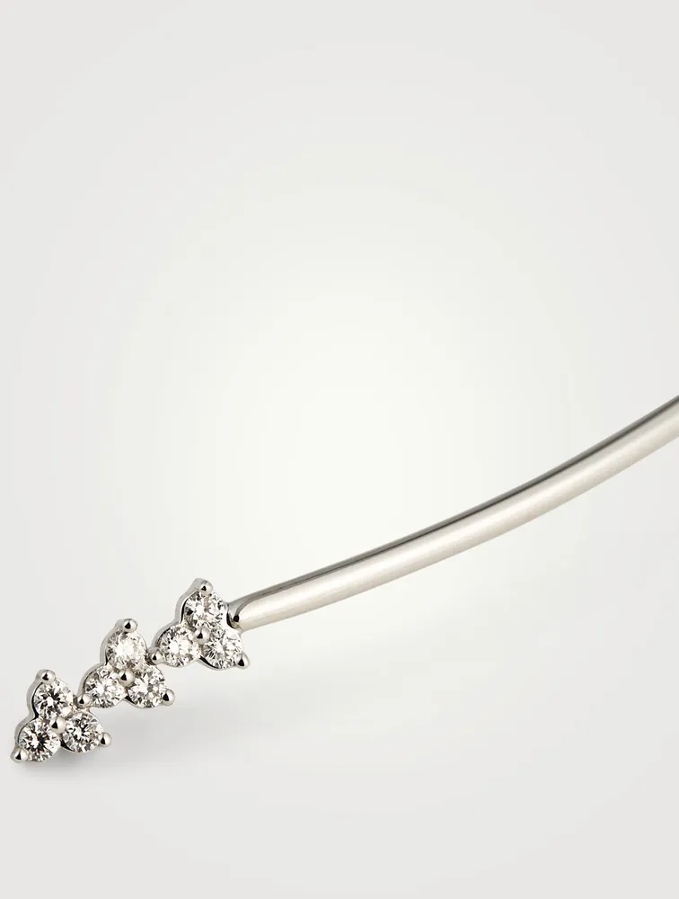 Reverie 18K White Gold Necklace With Diamonds