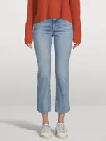 Le High Degradable Straight-Leg Jeans