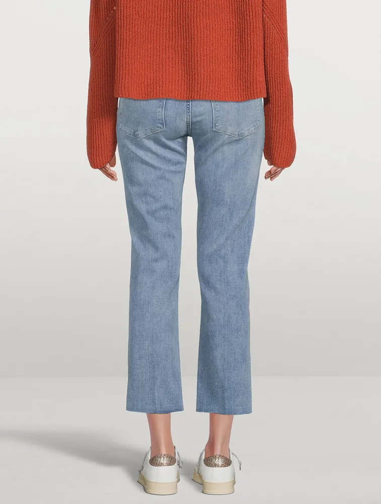 Le High Degradable Straight-Leg Jeans