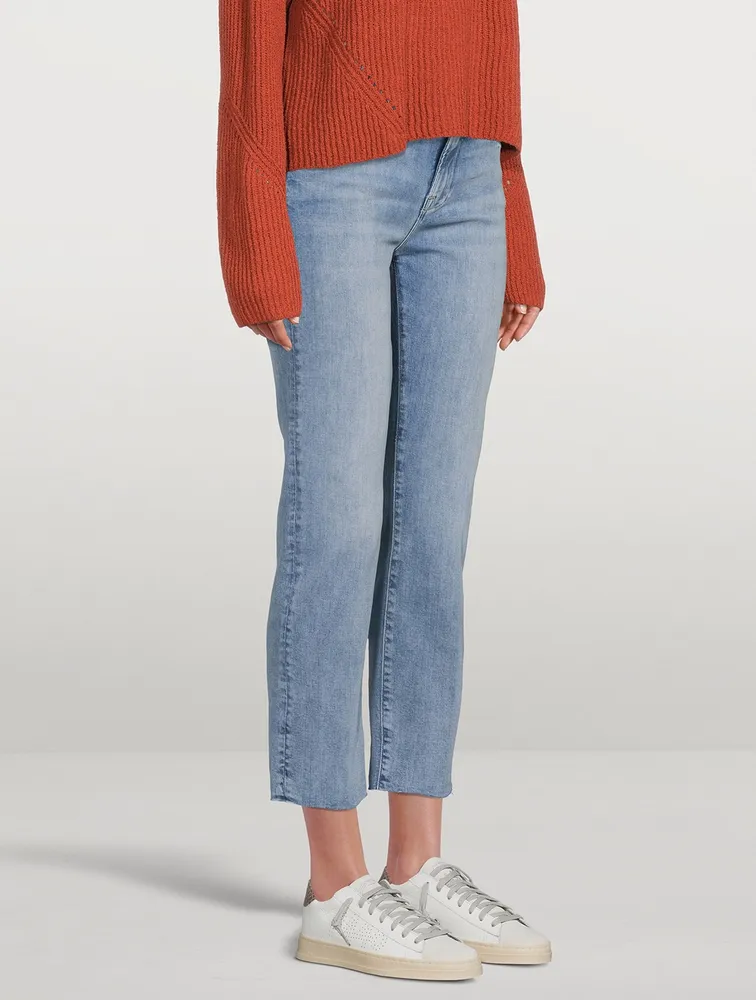 Le High Degradable Straight-Leg Jeans