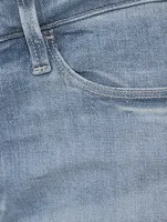 Le High Degradable Straight-Leg Jeans