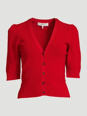 Jocelyn Silk And Cotton Cardigan