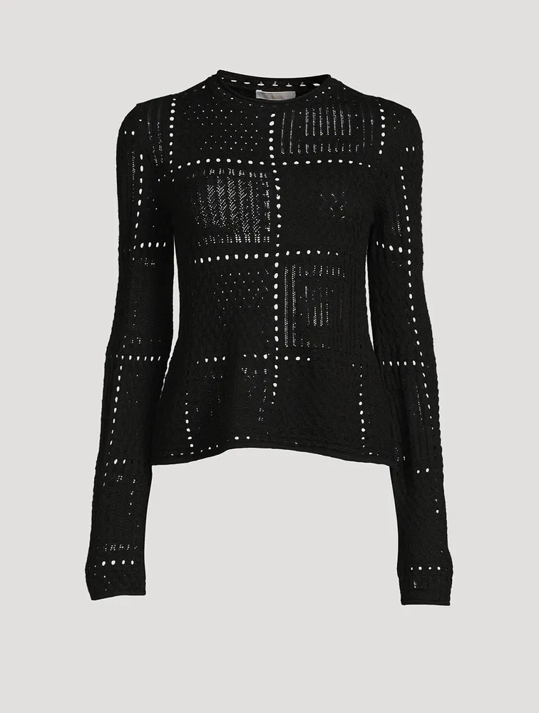 Handkerchief Crochet Sweater