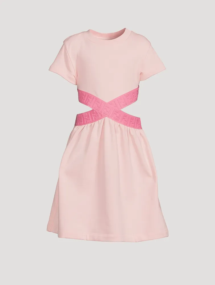 Kids Cotton Cut-Out Dress
