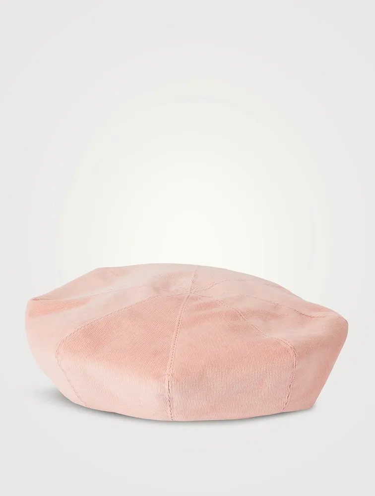 Bon Corduroy Beret Hat