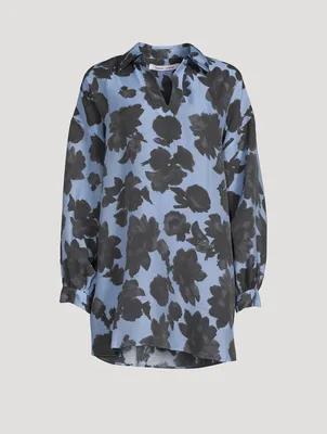 Gitte Tunic Blouse Floral Print