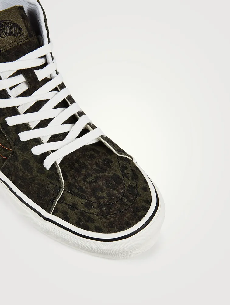 Leopard Camo SK8-Hi Tapered High-Top Shoes
