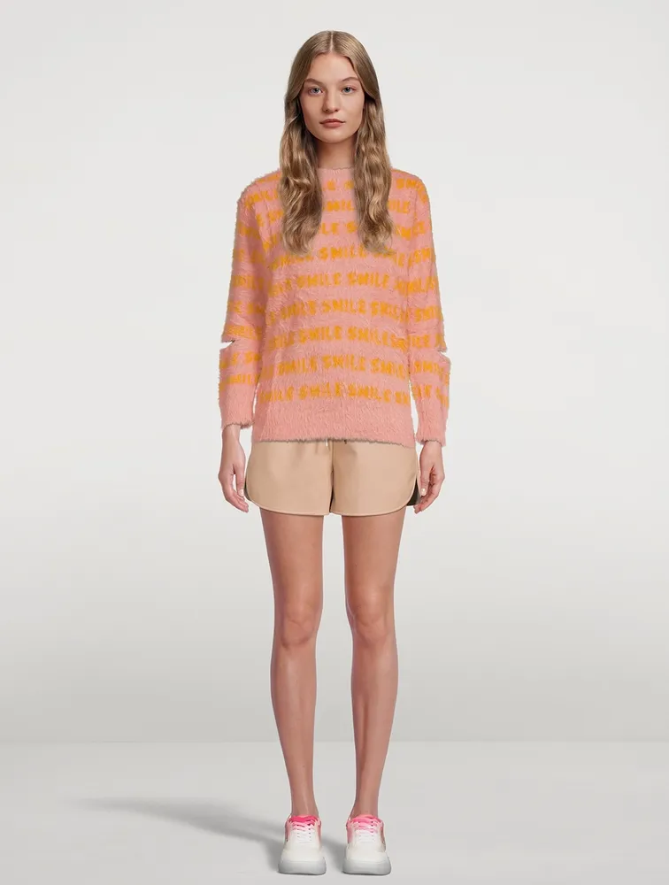 Faux Leather Shorts