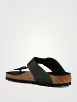 Gizeh Leather Thong Sandals