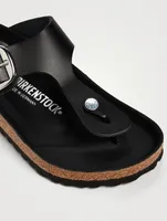 Gizeh Leather Thong Sandals