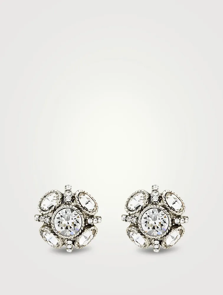 Button Stud Earrings