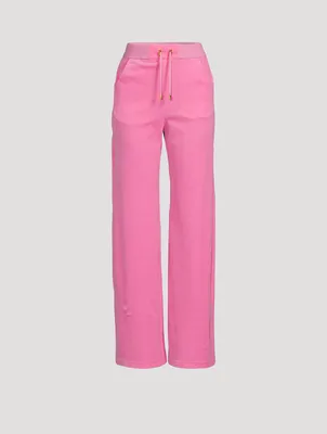 Balmain x Barbie Velvet Joggers
