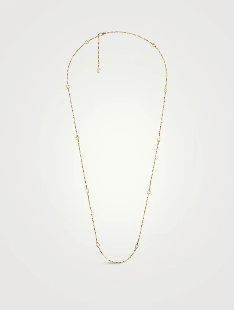 Interlocked G 18K Gold Necklace