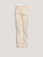 Rider High-waisted Straight-Leg Jeans